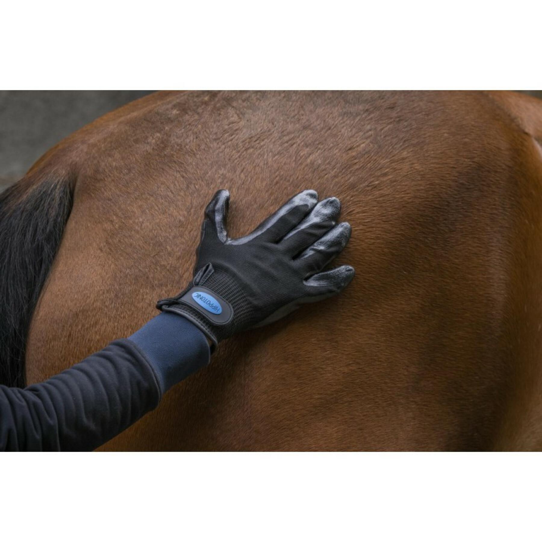 Rękawice jeździeckie Hipotoniczne przeciw strzyżeniu