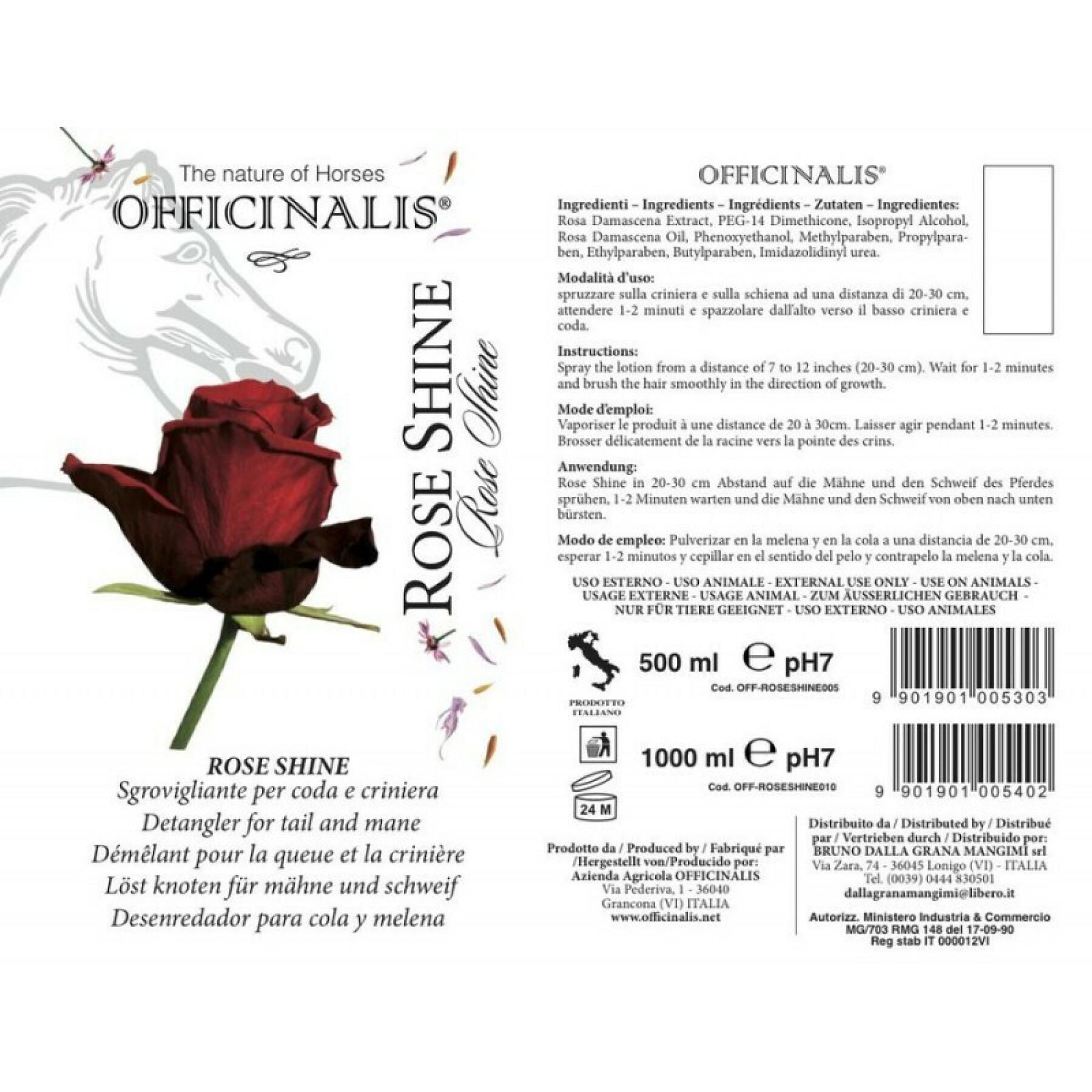 Balsam dla koni Officinalis Rose Shine
