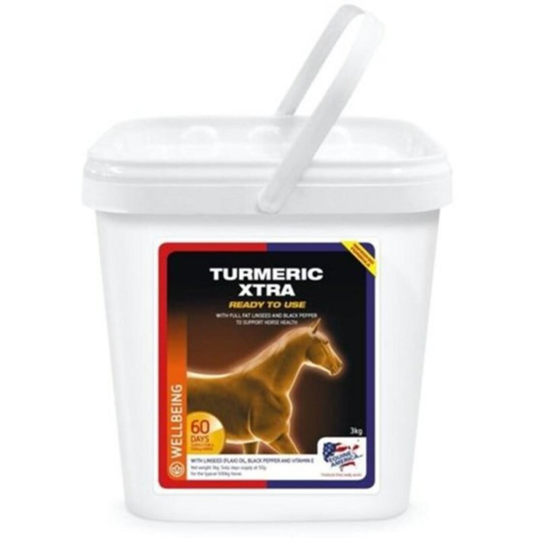 Dodatek paszowy dla koni Equine America Turmeric xtra 3 kg