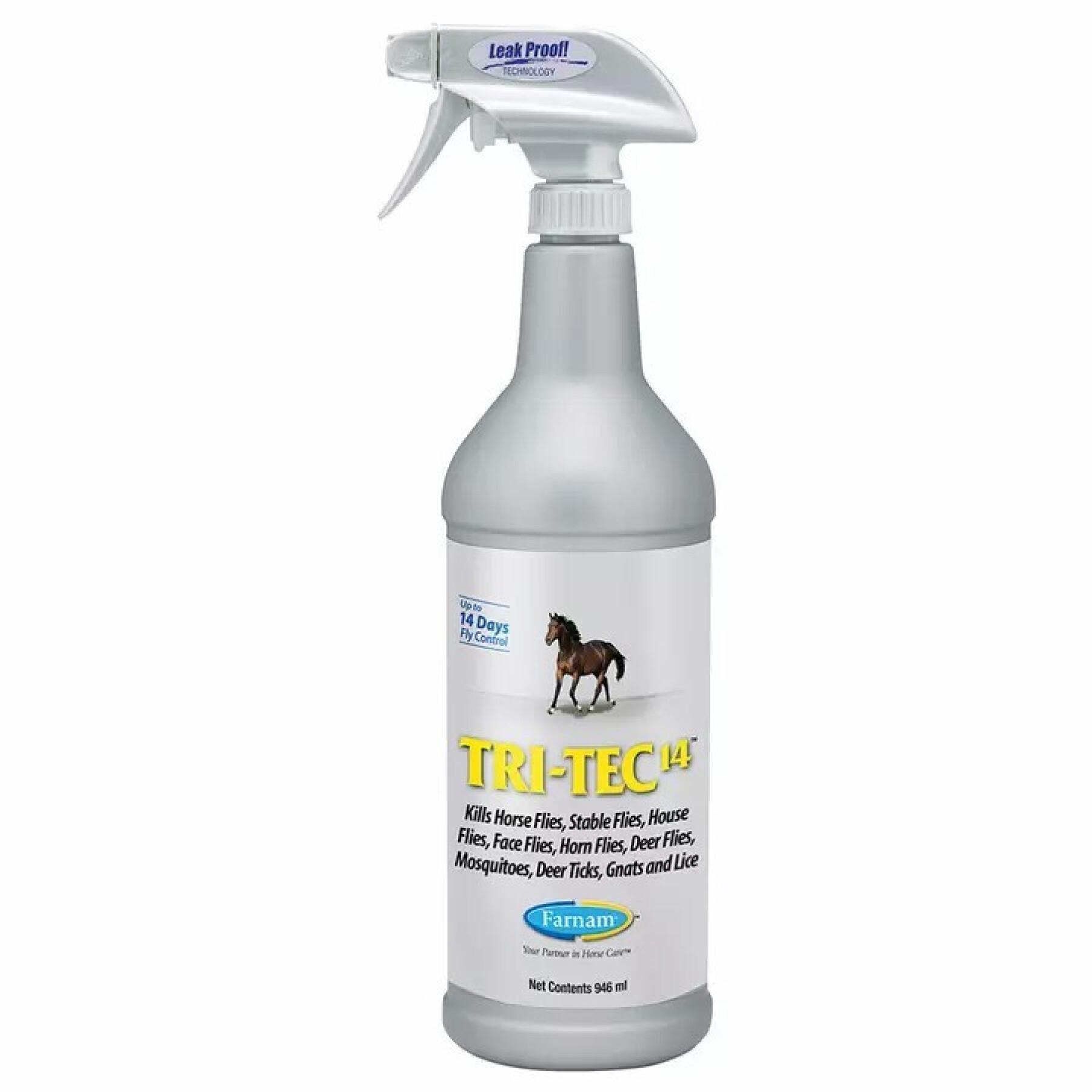 Spray przeciw insektom dla koni Farnam Tri Tec