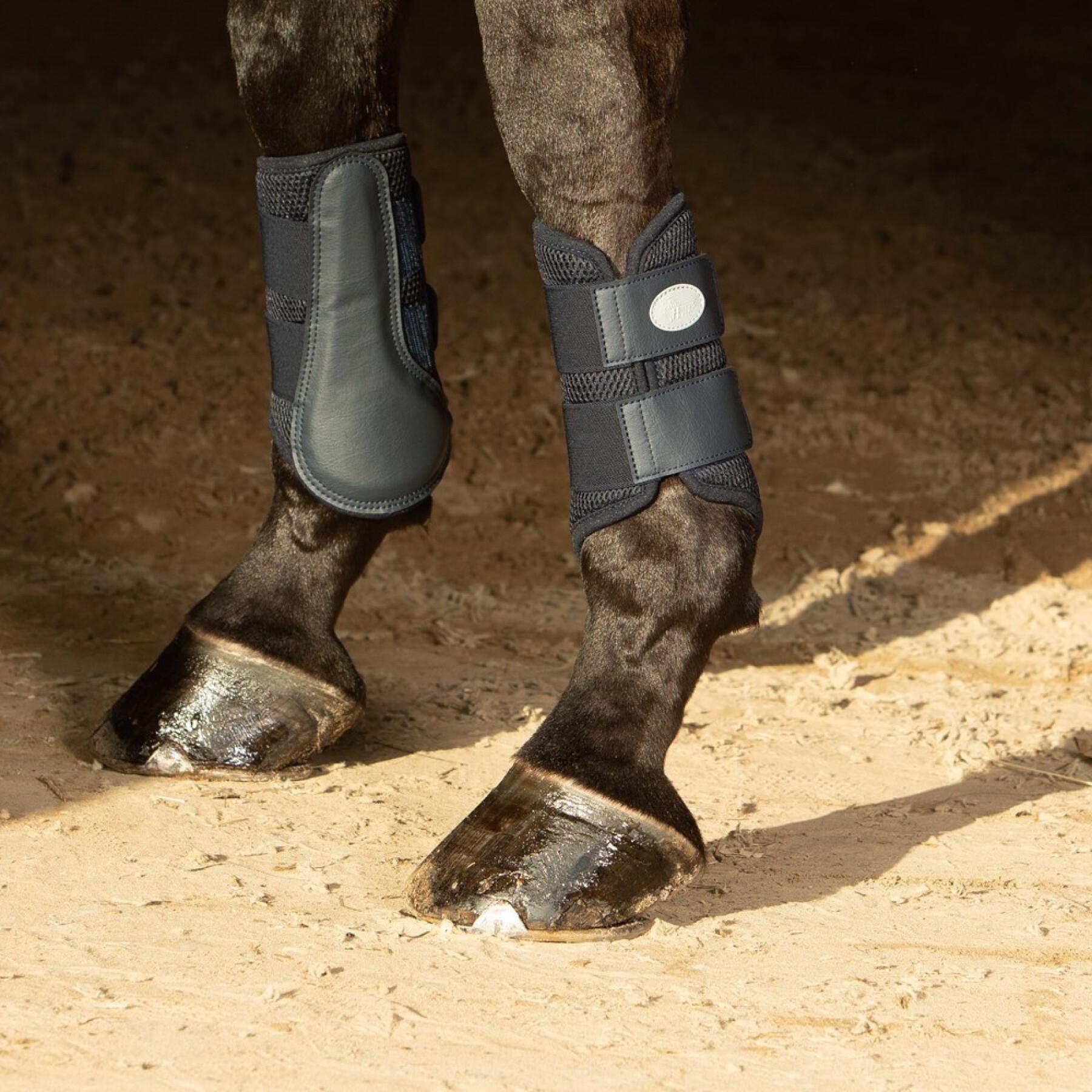 Ochraniacze kolan dla koni Harry's Horse Beenbeschermers Flextrainer Air mesh