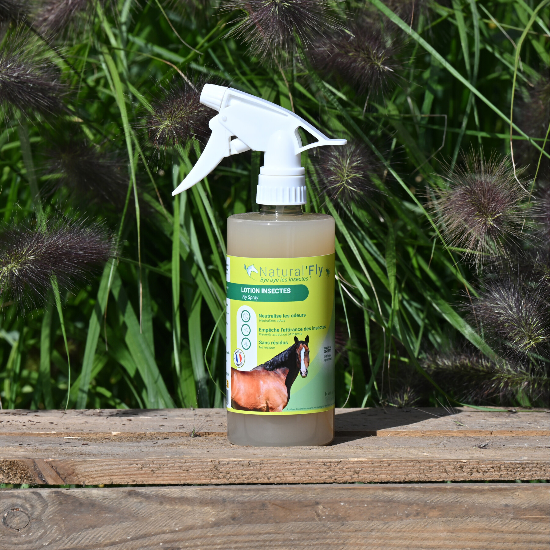 Spray przeciw insektom dla koni Natural Innov Natural'Fly