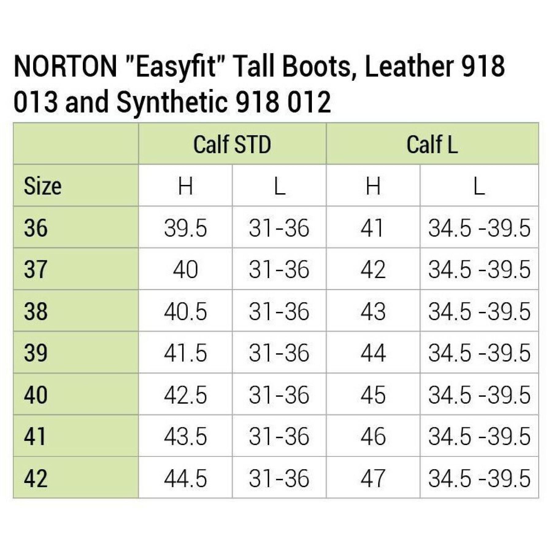 Damskie syntetyczne buty do jazdy konnej Norton Easyfit
