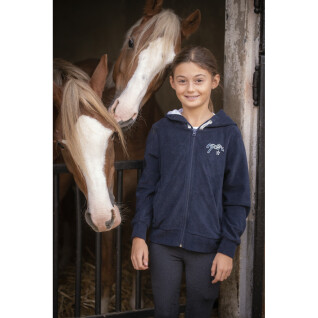 Dziewczęca jeździecka bluza z kapturem Eden By Penelope Capu Towel