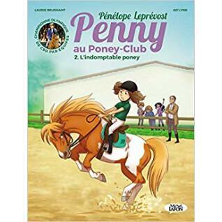 Komiksowy penny w pony clubie l'indomptable poney Ekkia