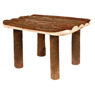 Schronienie i platforma dla gryzoni, drewno korowe Trixie Chinchilla (x2)