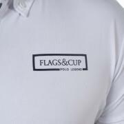 Koszulka polo do jazdy konnej Flags&Cup Comodoro